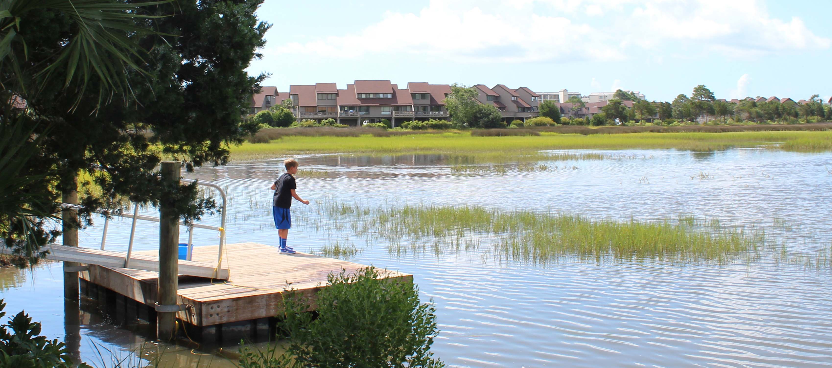 Crab Dock in Litchfield By The Sea
